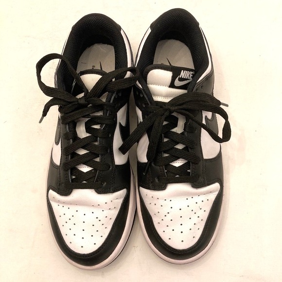 Nike Black and White Dunk Sneakers Women's 7.5 DD1503-101 - Picture 4 of 10